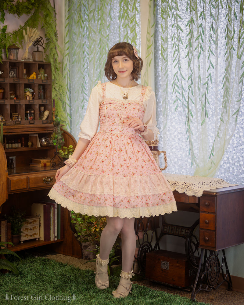 strawberries and cream dress Strawberries & Cream Dress Forest Girl Clothing