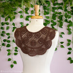 Cotton Lace Sweet Collar