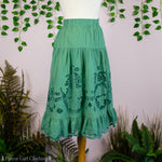 Cora Skirt - Green Sample