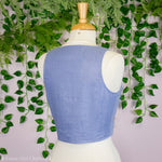 Bluebell Linen Vest PRE-ORDER