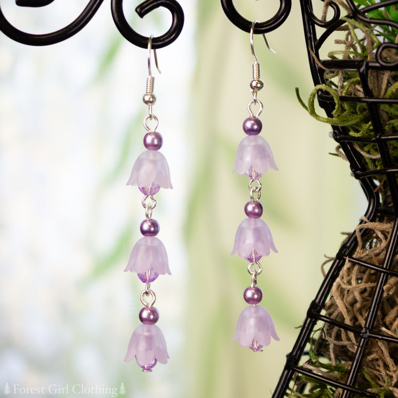 Lavender Bloom Earrings