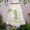 Green Vines Lace Skirt