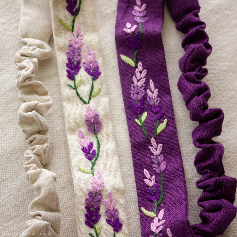 Lavender Headbands