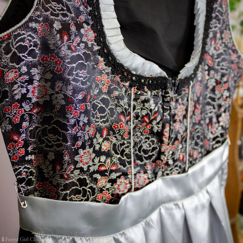 Black and Silver Dirndl