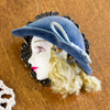 Woman With Hat Pin