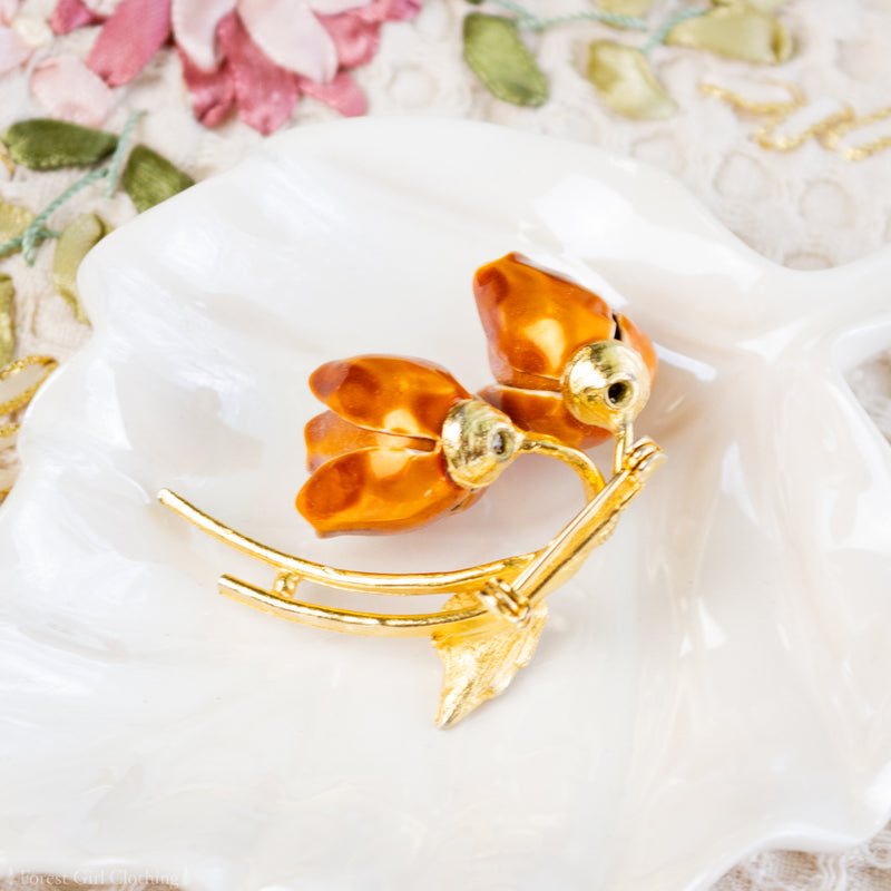 Vintage Roses Pin