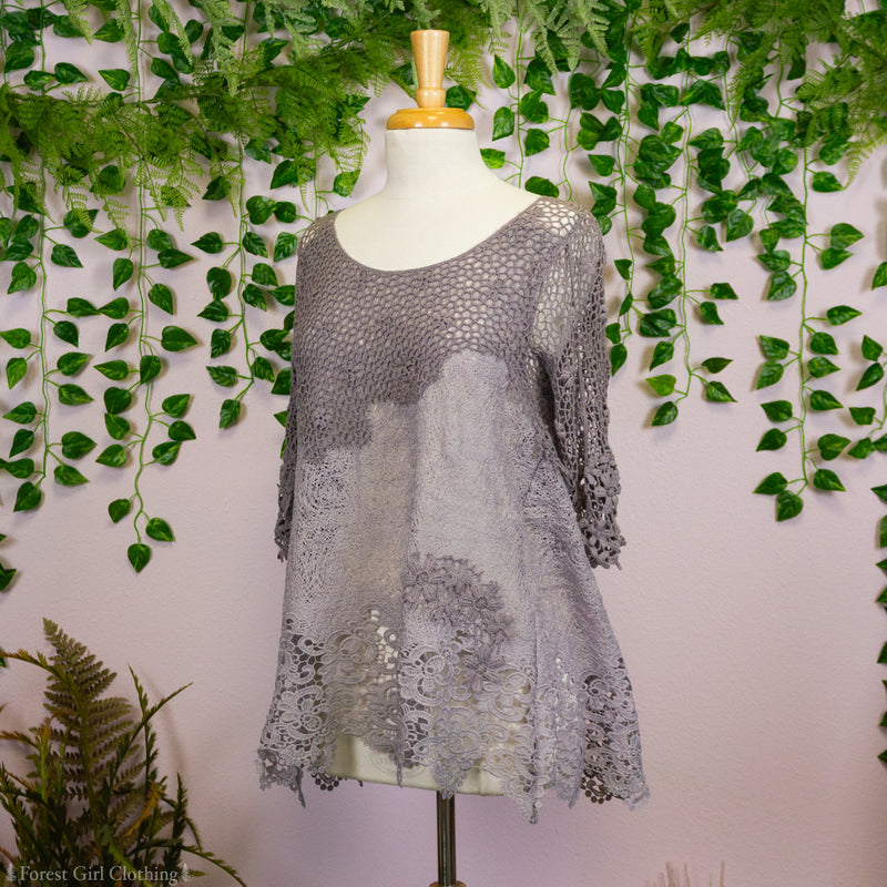 Cobweb Lace Top