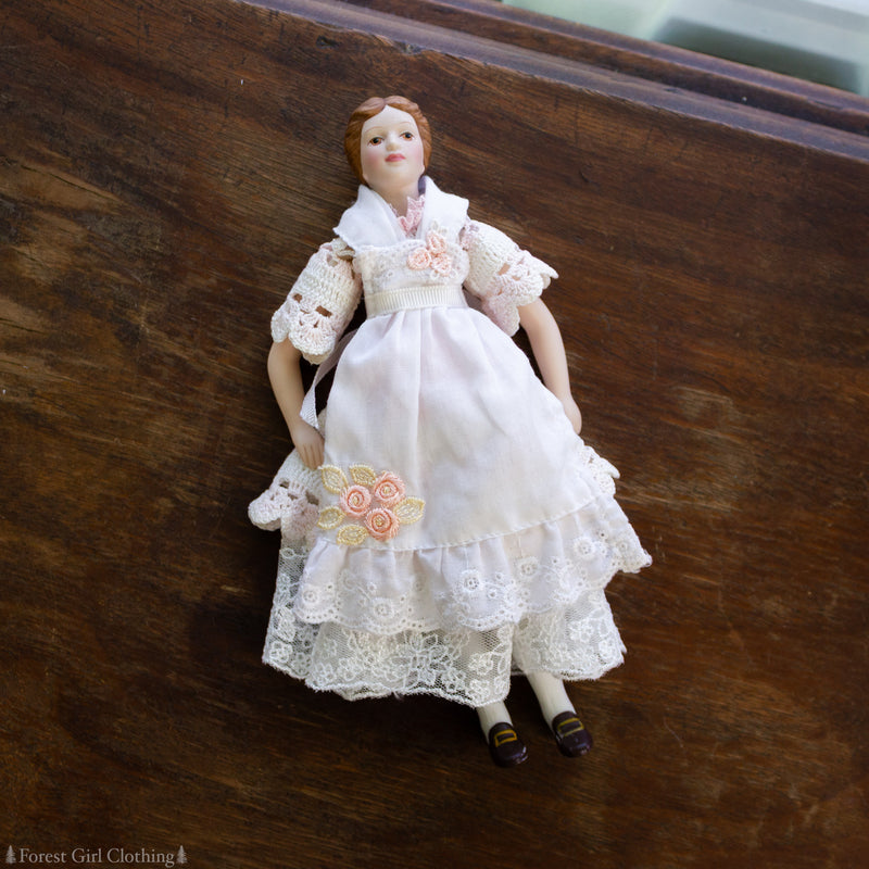 Porcelain Doll Pin