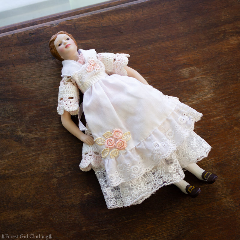 Porcelain Doll Pin