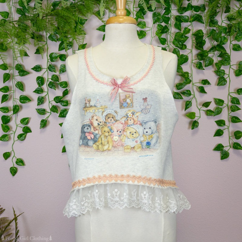 Cozy Teddy Bears Terry Tank Top