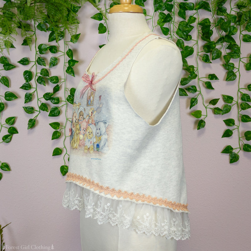 Cozy Teddy Bears Terry Tank Top