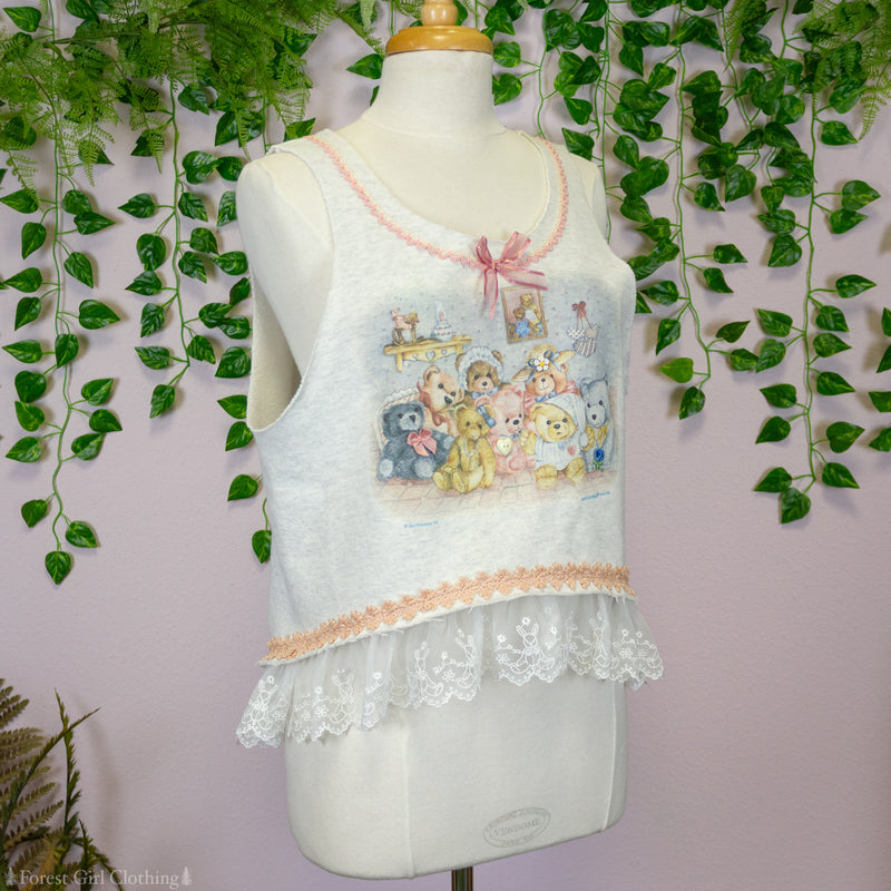 Cozy Teddy Bears Terry Tank Top