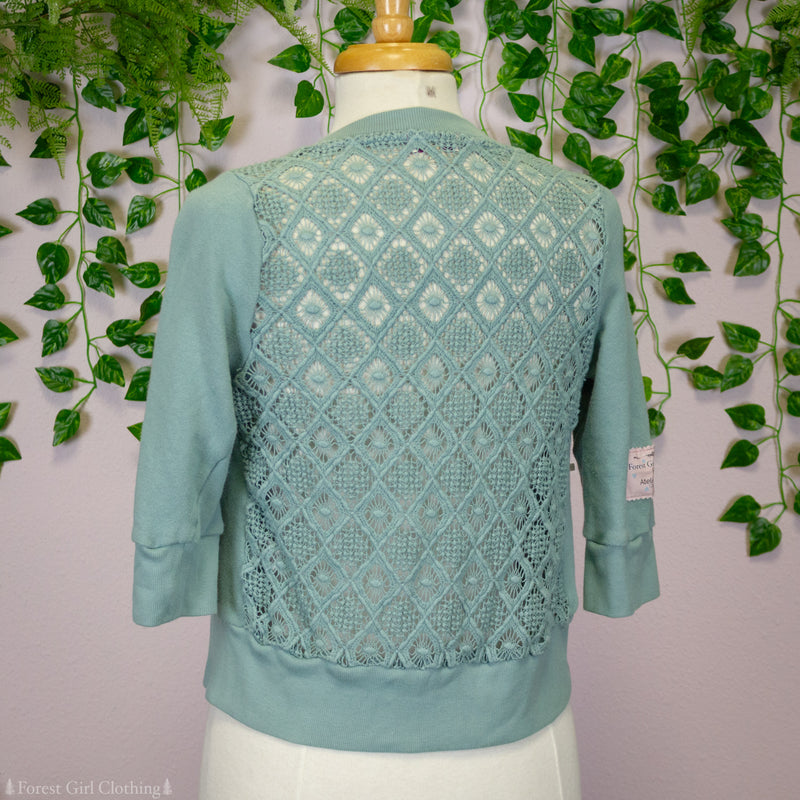 Bunnerfly Teal Cardigan