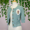 Bunnerfly Teal Cardigan