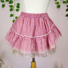 Pink Bow Mini Skirt & Matching Bow Accessory