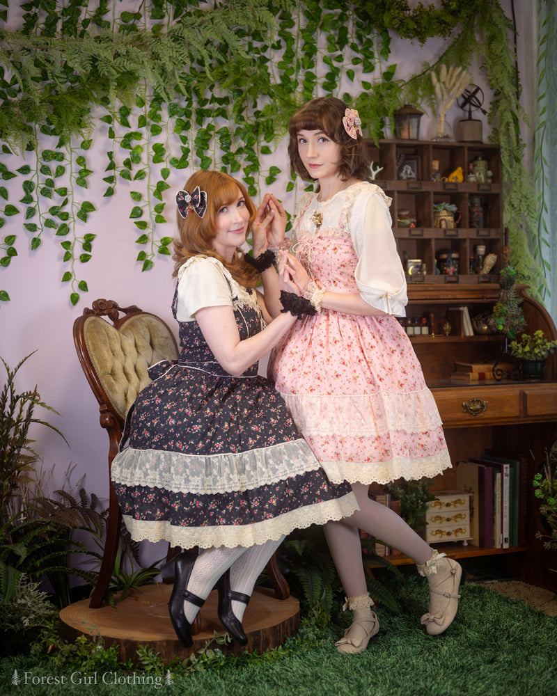 Strawberries & Cream Dress – Forest Girl Clothing