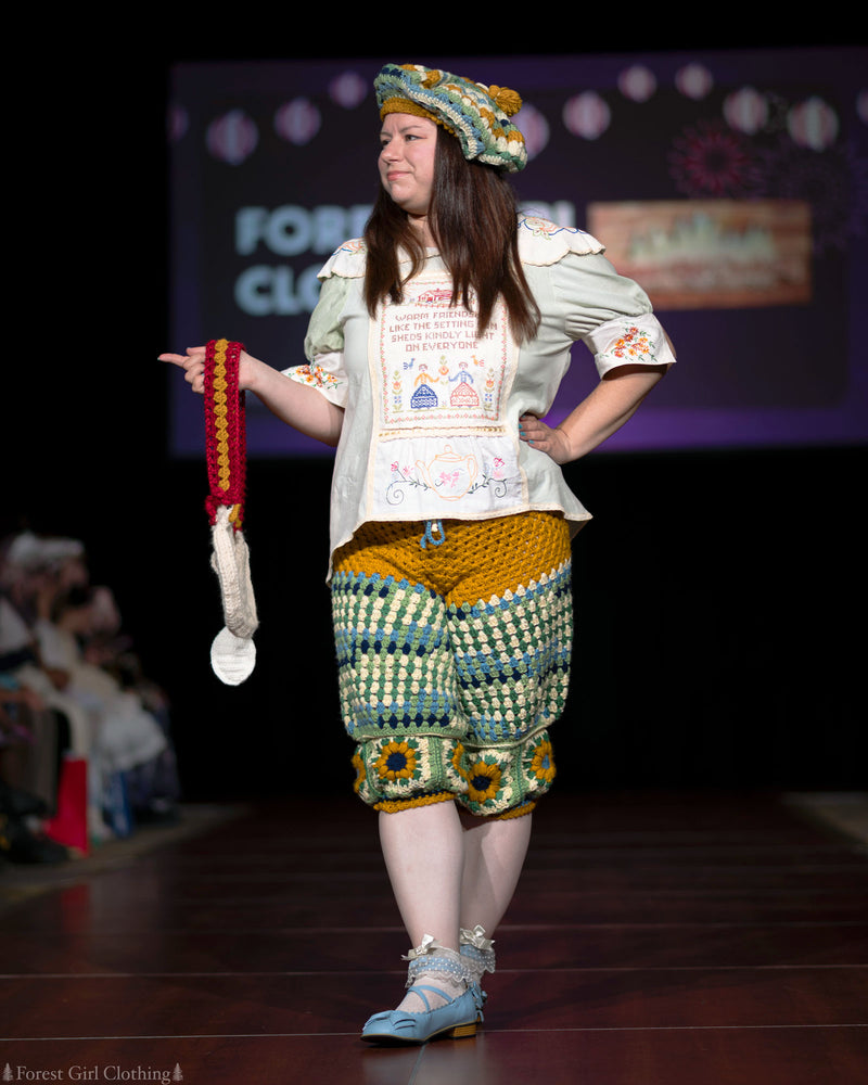 Granny Square Crochet Pantaloons