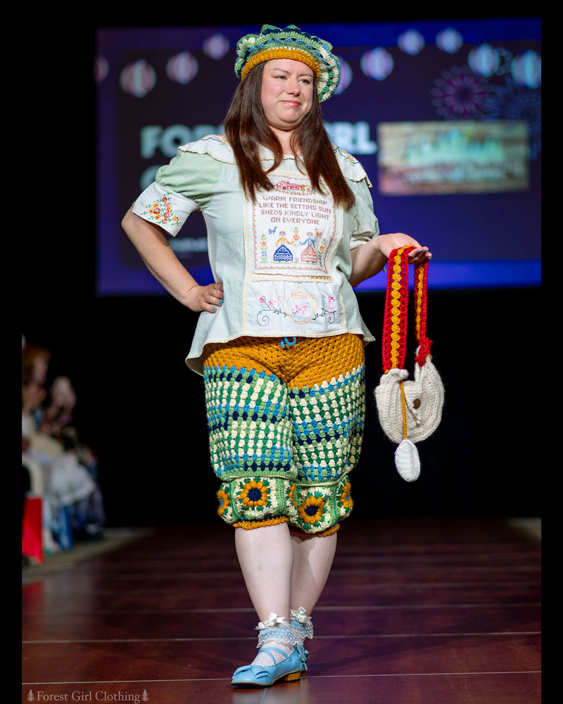 Granny Square Crochet Pantaloons