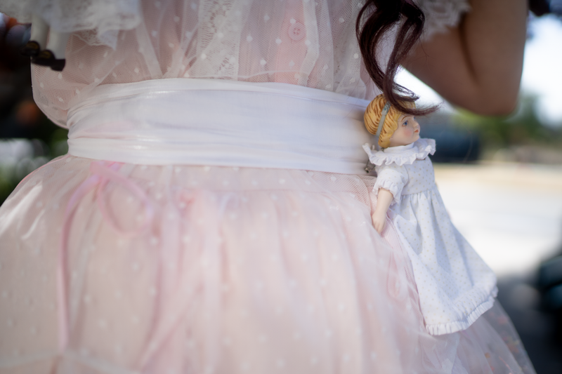 Porcelain Doll Pin