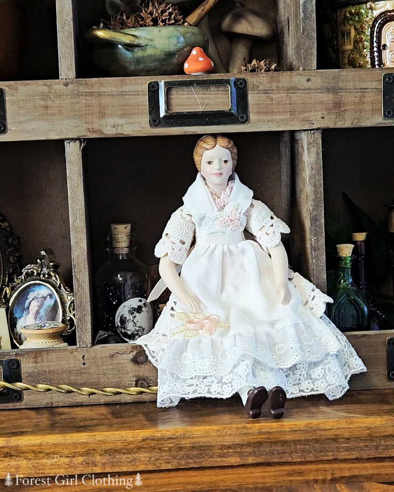 Porcelain Doll Pin