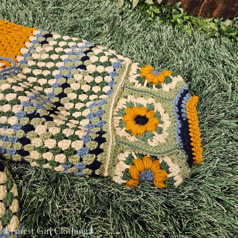 Granny Square Crochet Pantaloons