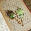 Antique Mirror Earrings