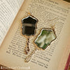 Antique Mirror Earrings