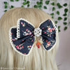 Strawberries & Cream Hair Bow