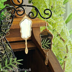 Antique Mirror Earrings