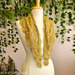 Cotton Lace Triangle Scarves