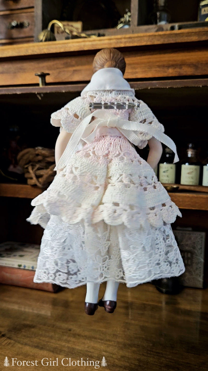 Porcelain Doll Pin