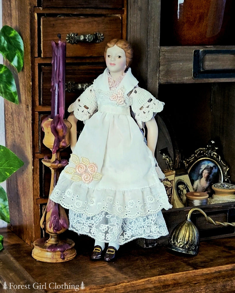 Porcelain Doll Pin