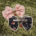 Strawberries & Cream Hair Bow