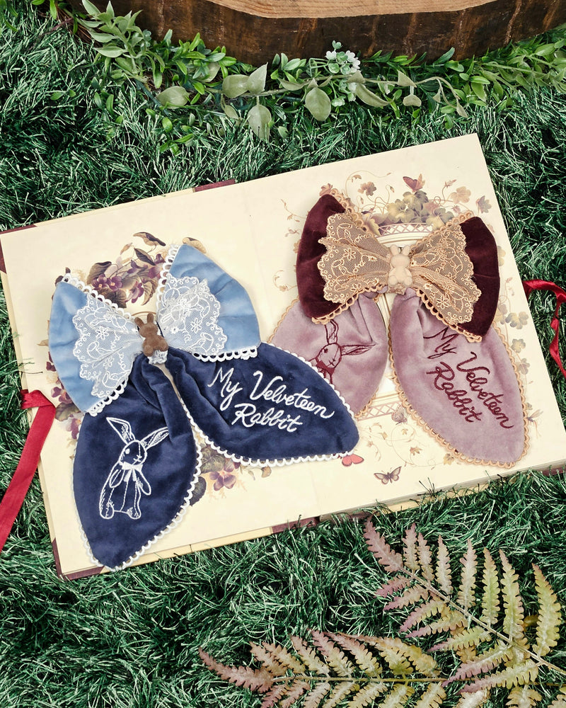 Velveteen Rabbit Hair Bow