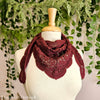 Cotton Lace Triangle Scarves