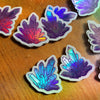 Crystal Cluster Mini Holographic Sticker
