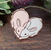 Bunny Love Enamel Pin