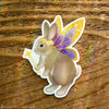 Bunnerfly Holographic Sticker