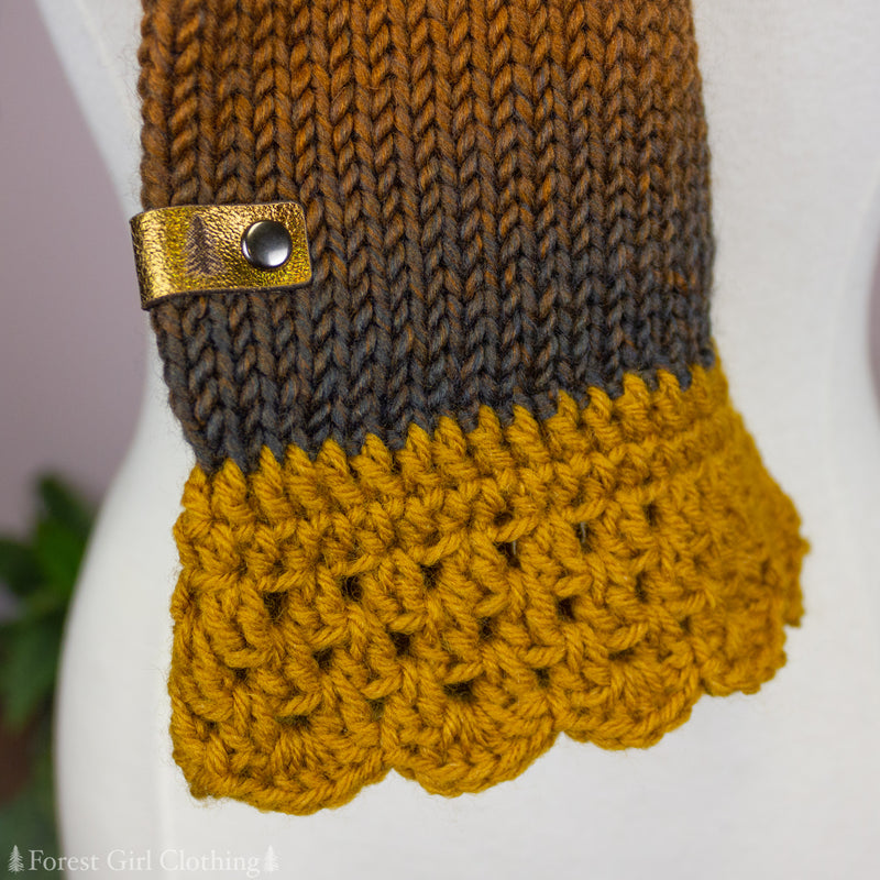 Ombre Knit Scarves (Various Colors)
