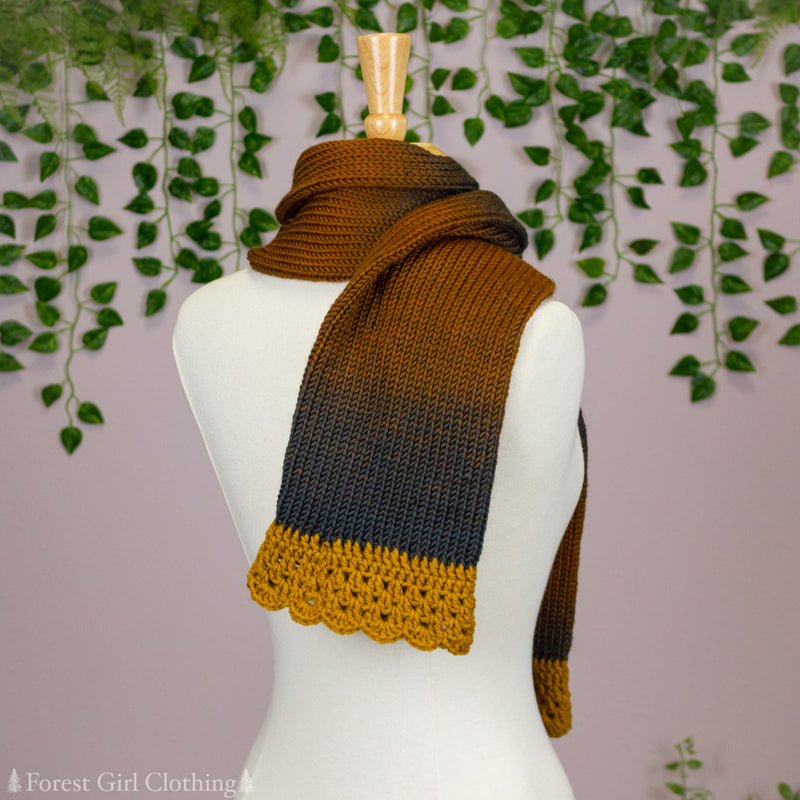 Ombre Knit Scarves (Various Colors)