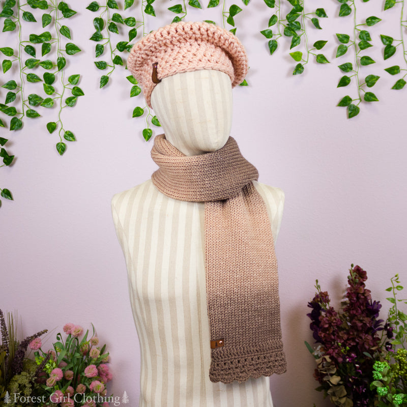 Ombre Knit Scarves (Various Colors)