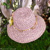 Mauve Flower Hat