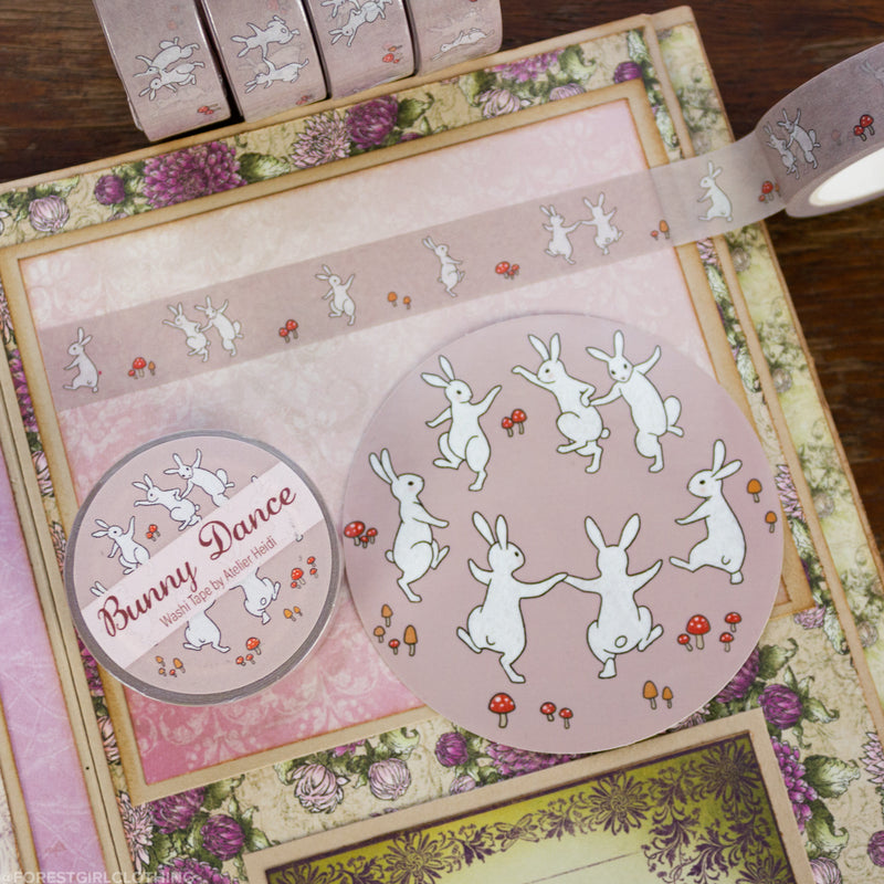 Bunny Dance Washi Tape