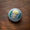 Mushroom Embroidered Pin