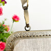 Lily of the Valley Embroidered Purse